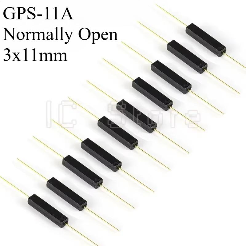 5/10PCS Reed Switch Magnetic Switch Sensor MKA07101 MKA10110 Y213 MMKA17101 GPS-11A GPS-14A GPS-14B NO NC Normally Open Closed