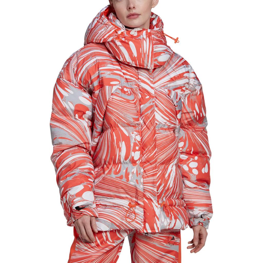 adidas Puffer Jacket Women's Orange HI6087