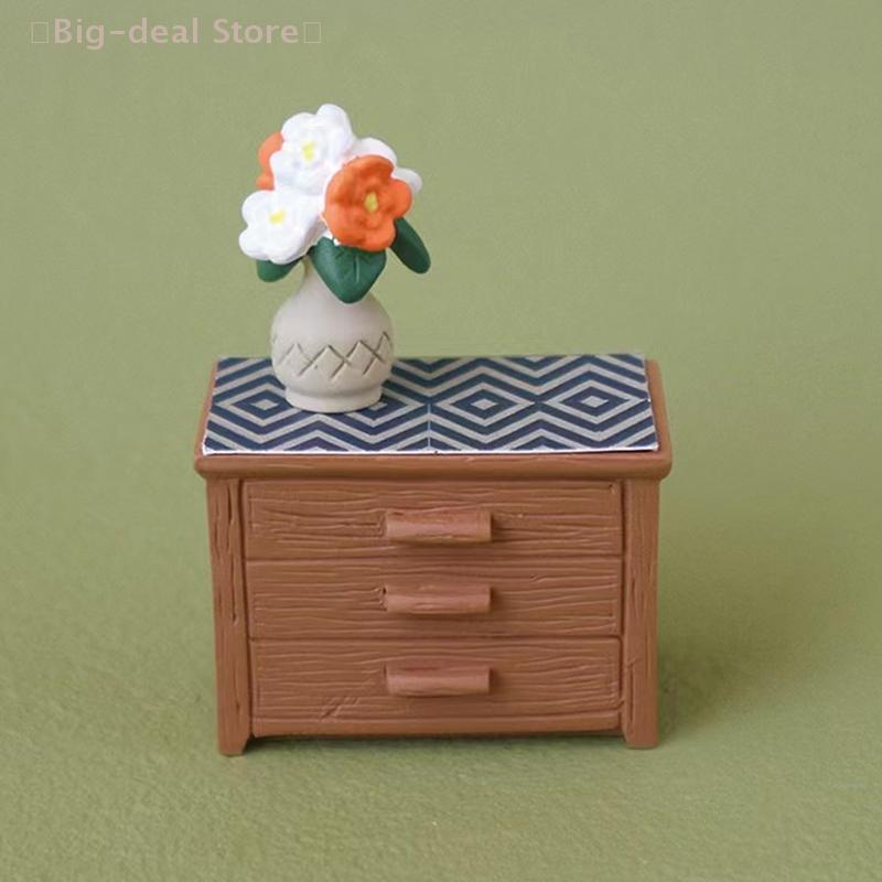 1 Piece Mini Resin Car Ornament, Dollhouse Furniture, Artificial Modern Art Model, Mini Kid Toy