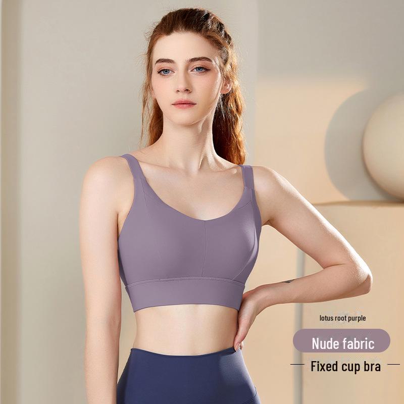 High-Impact Sports Bra for Large Bust – Women's Shock-Proof Fitness & Yoga Vest