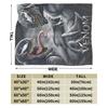 Soft Warm BlanketsKids Travel Venom Bedding Throws  Flannel Bedspread For Living Room Comfortable Sofa Bed Cover