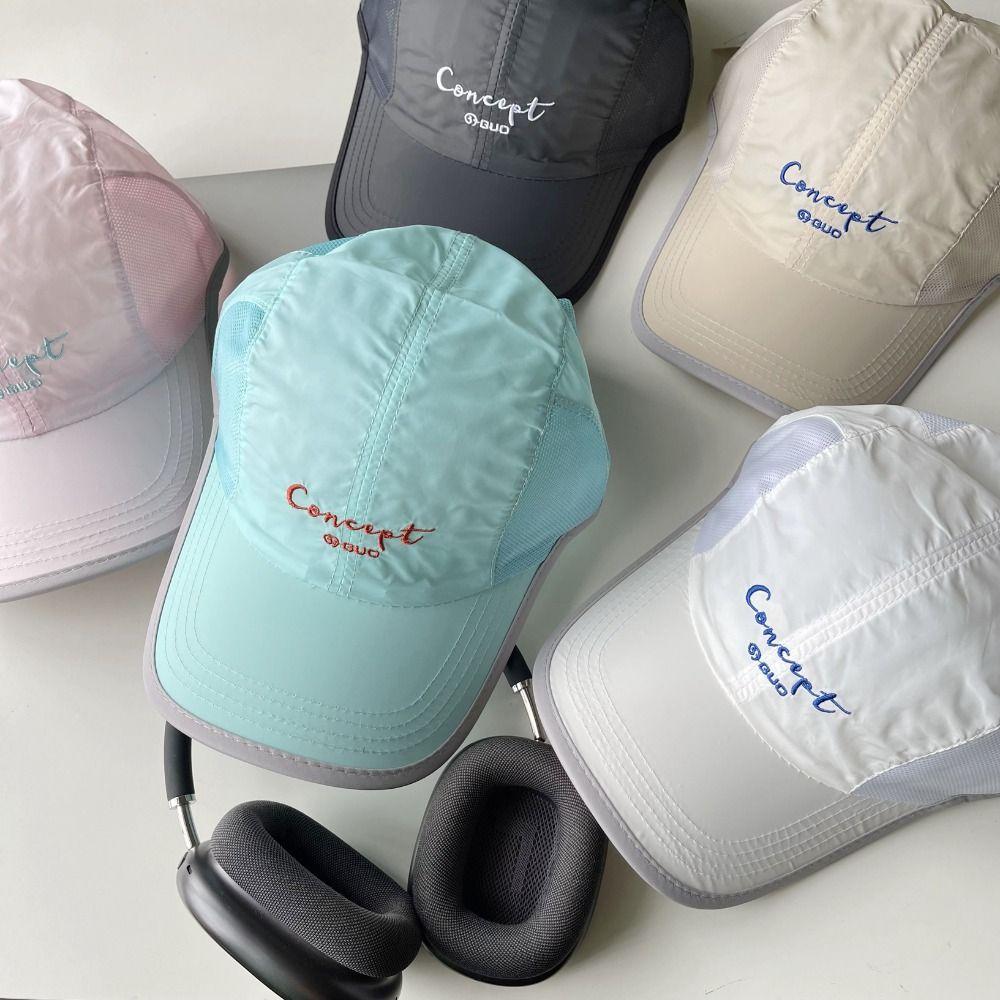 

Solid Color Sun Protection Cap Fast Drying Foldable Wide Brim Sun Hat Outdoor
