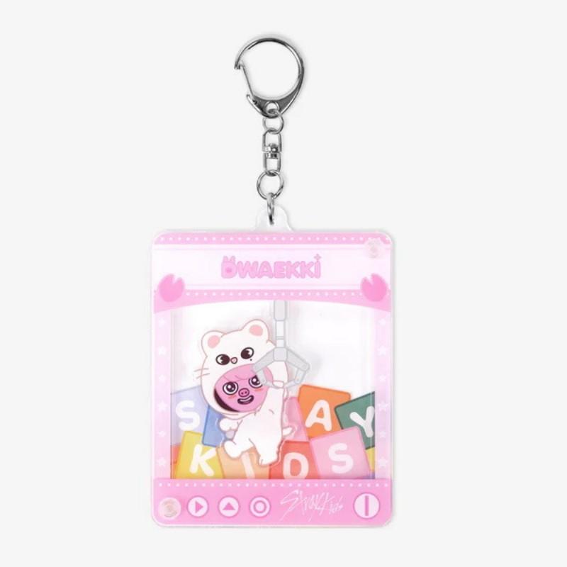 New SKZOO Stray Kids Men's Combination Cartoon Cute Acrylic Keychain Pendant Peripheral Gift