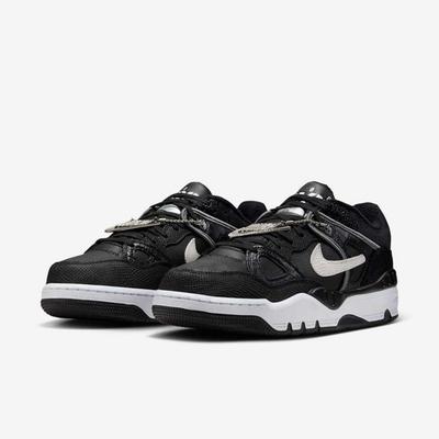 NIGO × Air Force 3 Low Black White OGIN HV8070-001 Unisex