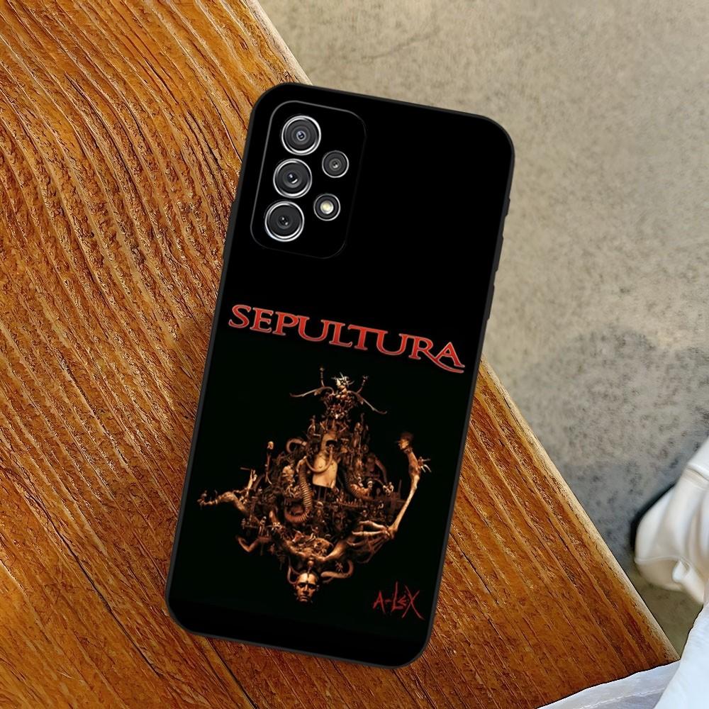 Heavy Metal Band Sepultura Phone Case for Sumsung Galaxy S24 S23 S22 S21 S20 A24 A34 A54 A53 N20 M54 Fe Plus Ultra Cover