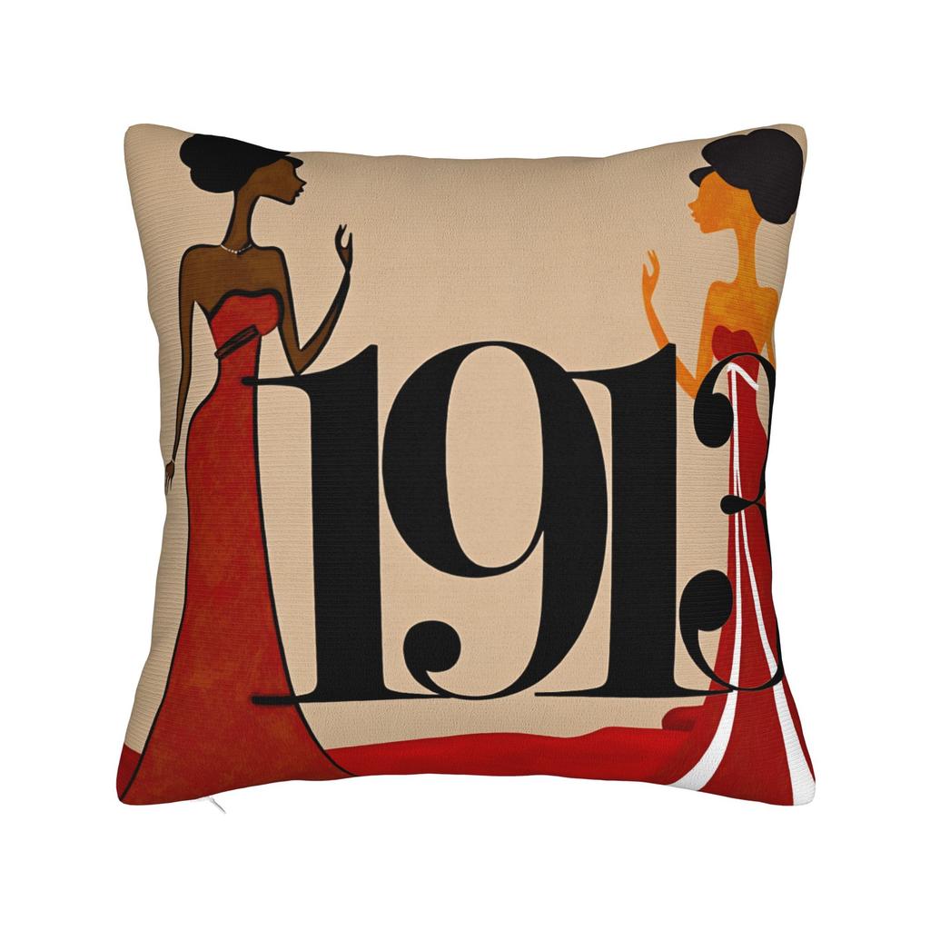 D-Delta Sigma Theta Pillowcases Morden Pillow Case For Sofa Home Decoration Print Pillow Cover