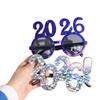 Shiny Christmas Glasses Sweet New Year Decorative Sunglasses  Party Decoration