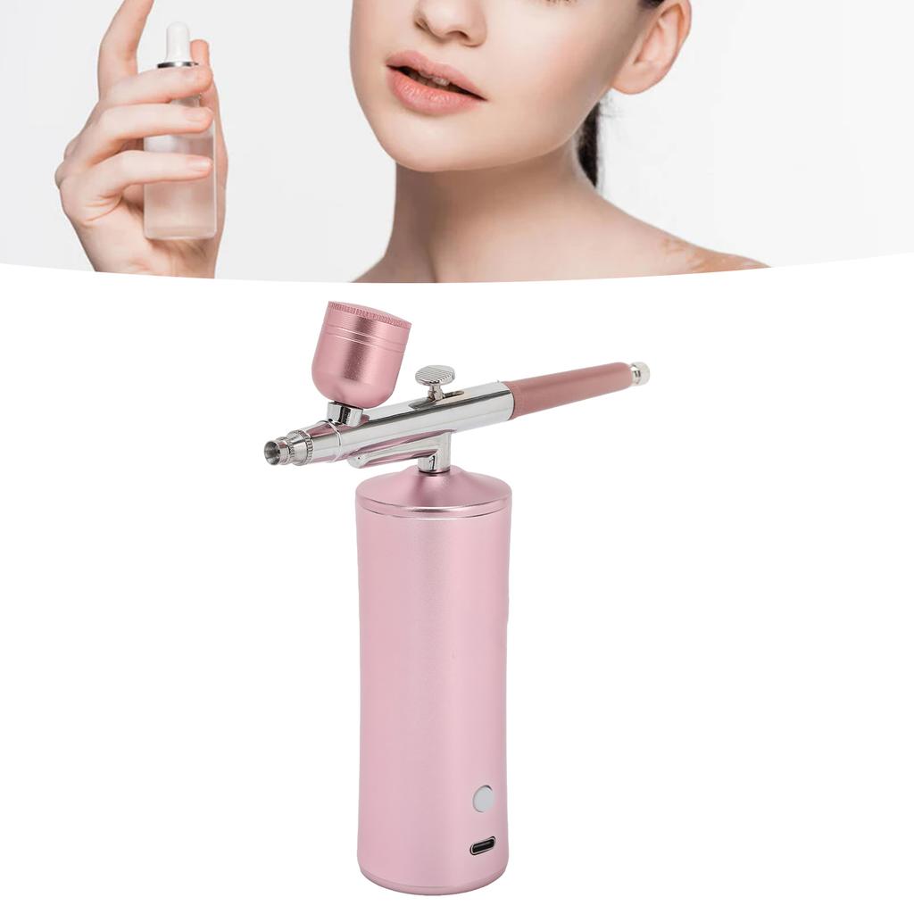 Facial Oxygen Injector Moisturizing USB Rechargeable Handheld Face Water Sprayer with 3 Bottles