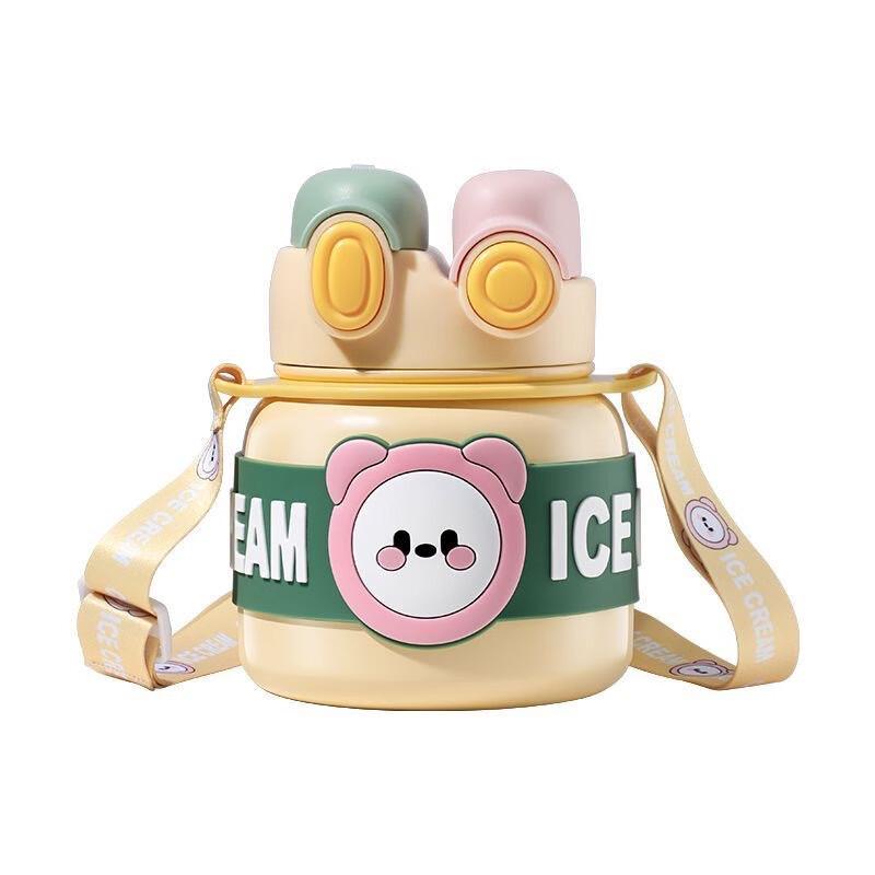 

Portable Dual-Drink Metal Water Bottle