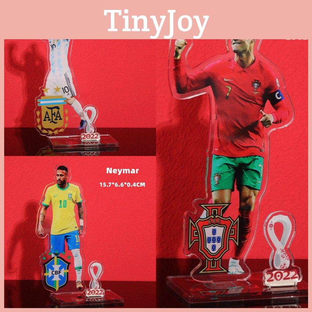 Mascot Football Star Logo Acrylic Decorated Handmade Toy Fans Collection Around