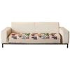 Cute Graffiti Cartoon Sofa Cushion Simple Color Sofa Towel Sofa Cover Autumn And Winter Anti-Cat Scratch Non-Slip Sofa Cover