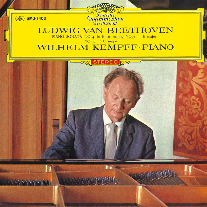 

LP Record WILHELM KEMPFF Beethoven Piano Sonata No.4 No.9 No MG1403 DEUTSCHE GRAMMO Japan Obi Classical Used