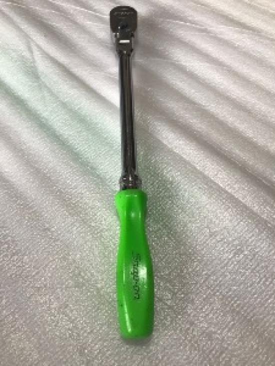 

USED Snap-on Tools 3/8 Flex Head Ratchet FHLFD80 GREEN hard Grip OLD LOGO BOASORTE_JAPAN BOASORTE_JAPAN (435)