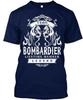 Team Bombardier Lifetime Member Legend - 100% Cotton T-shirt Mens Tees Top Made In the USA T-Shirt Tee Top Unisex