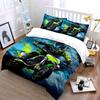 Motorcyclist on vibrant background. Bedding sets Duvet cover sets Duvet covers Pillowcases(1 * Duvet Cover 2 * Pillowcases without duvet insert)