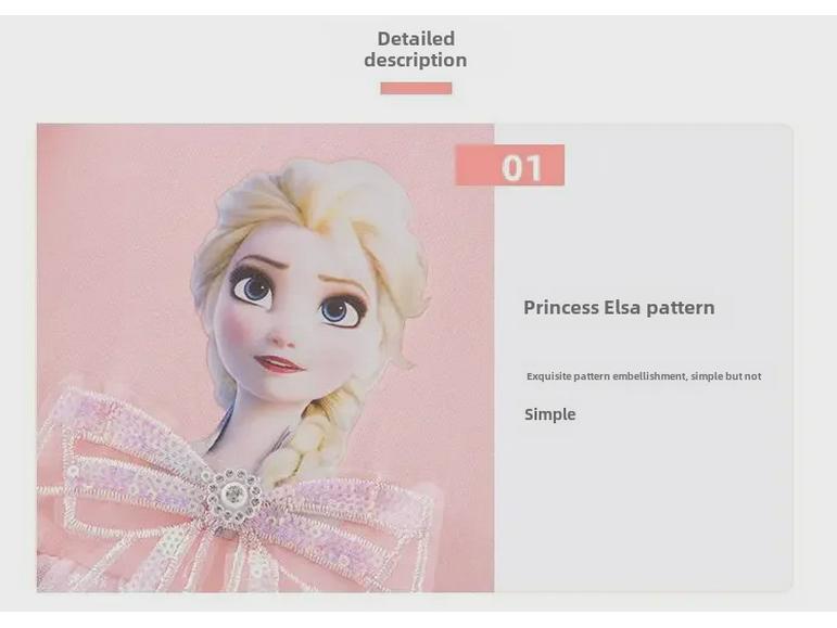 Elsa Princess Summer Dress: Frozen-inspired Tutu for Girls