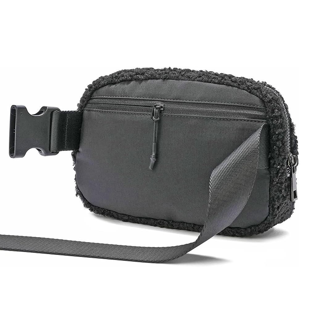 Sitengle Fluffy Waist Body Winter Crossbody Body Hip Shoulder Perfect for Outdoor and More Women's Pouch, Bag, Bag, Lightweight, Stylish, Bag, 2-Way,