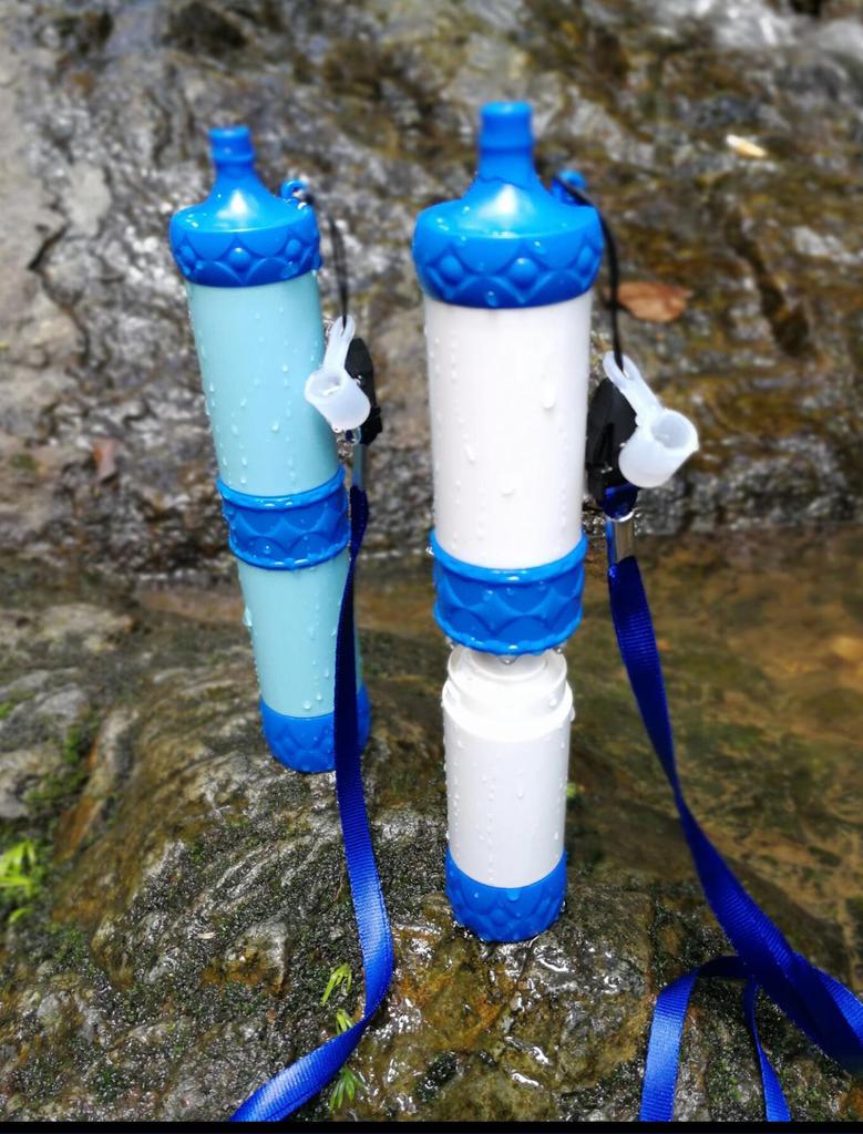 Outdoor Water Filter Straw: Emergency Drinking Purifier for Camping & Survival
