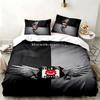Besiktas JK 3-delige set Perfect voor gebruik in de slaapkamer Comfortabele beddengoedset bevat een dekbedovertrek en twee kussenslopen Ideaal verjaardags- of kerstcadeau