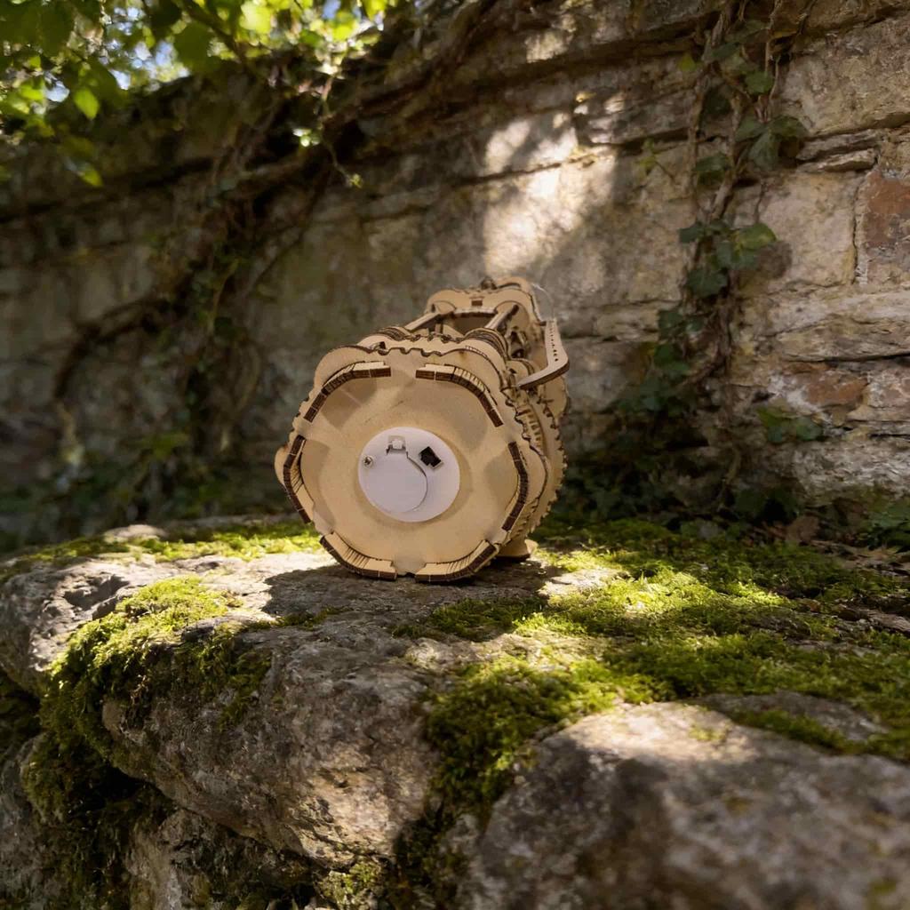 Tang Dynasty Lantern Wooden Toy Puzzle DO-IT-YOURSELF Wooden 3D Tang Lantern Assembly Learning Birthday Present Christmas Present