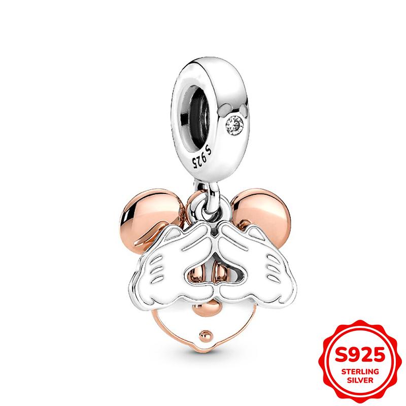 Charms Silver 925 Pendant Beads Fits 3mm Bracelet Bangle Necklace For Women Luxury DIY Jewelry Making Fine Gifts