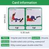 Zwttey Irregular VerbsPlural NounsComparisonVerb Tenses 4 Themes English Flashcards Vocabulary Pocket Cards Grammar Educational Learning Aid