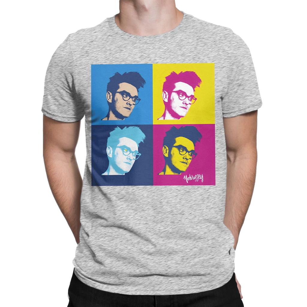 T-shirt Homme Morrissey Tournée 2025 Cadeau 3 Hipster 100% Coton T-shirts Manches Courtes T-shirts Col Rond Vêtements Été
