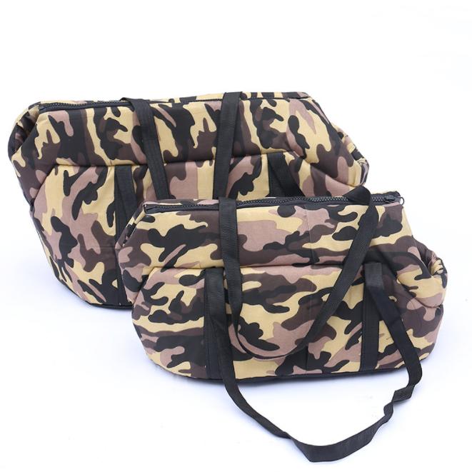Foldable Zipper Closure Car Pet Carrier Bag Breathable Portable Dog Cat Travel Handbag Vehicle Outdoor Pet