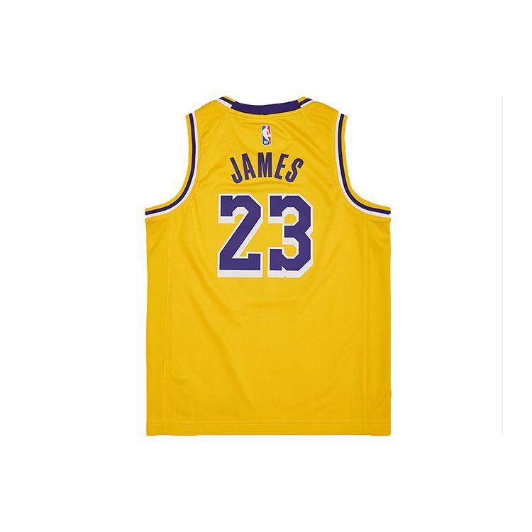 Nike NBA Youth Los Angeles Lakers LeBron 23 Casual Sports Suit Kids suits Yellow 3Z2B7BZ2P-LAKJL