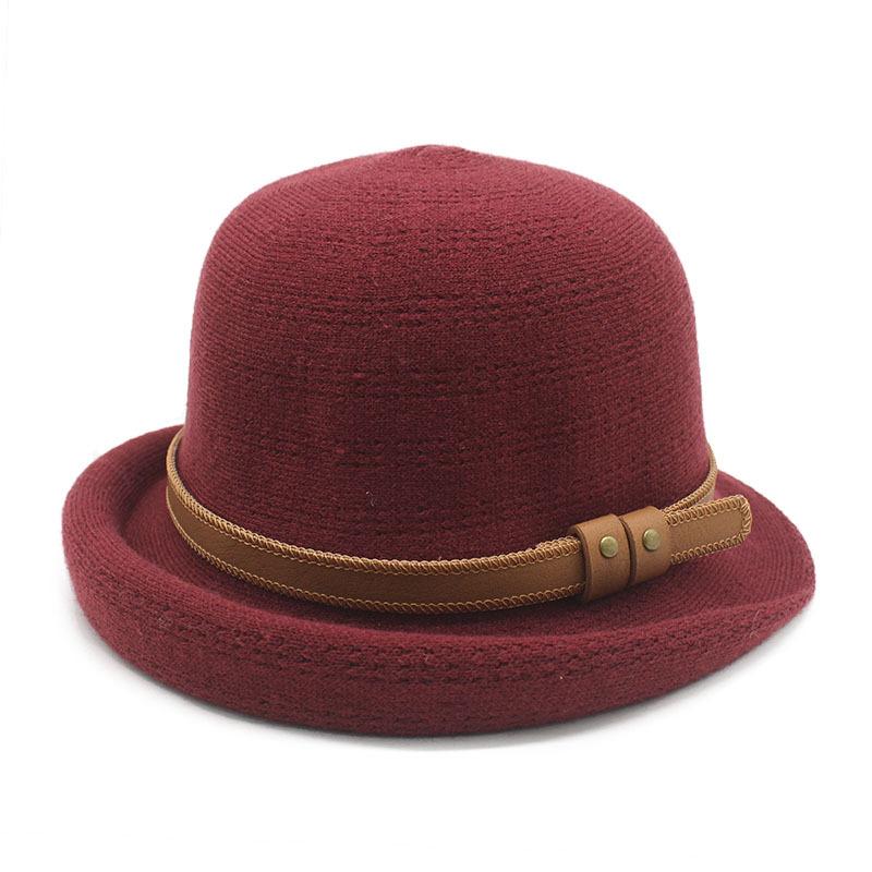 Hat Women'S Spring, Autumn And Summer Curling Belt Top Hat Foreign Style Face Cover Uv Protection Sun Hat