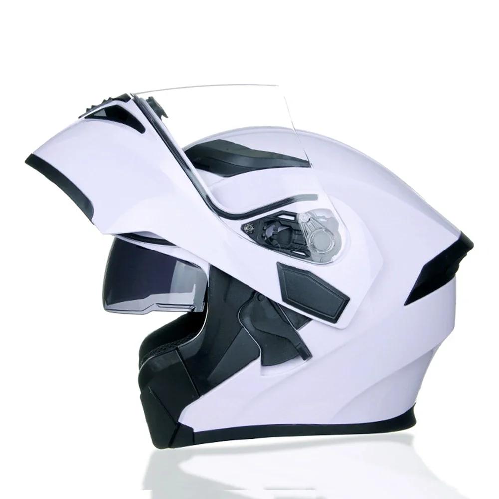 Желтый Мотоциклетный Шлем Износостойкие Аксессуары Дышащая Защита Головы Защита от Падений Мотокросс Каск Откидной Гоночный M-2XL M