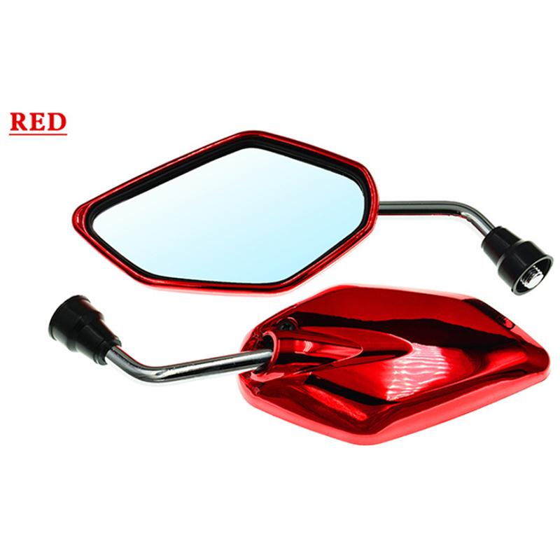 

1 Pair Universal Motorcycle Rearview Mirror Replacement Parts Scooter E-Bike Reversing Auxiliary Mirror Modified Accessories