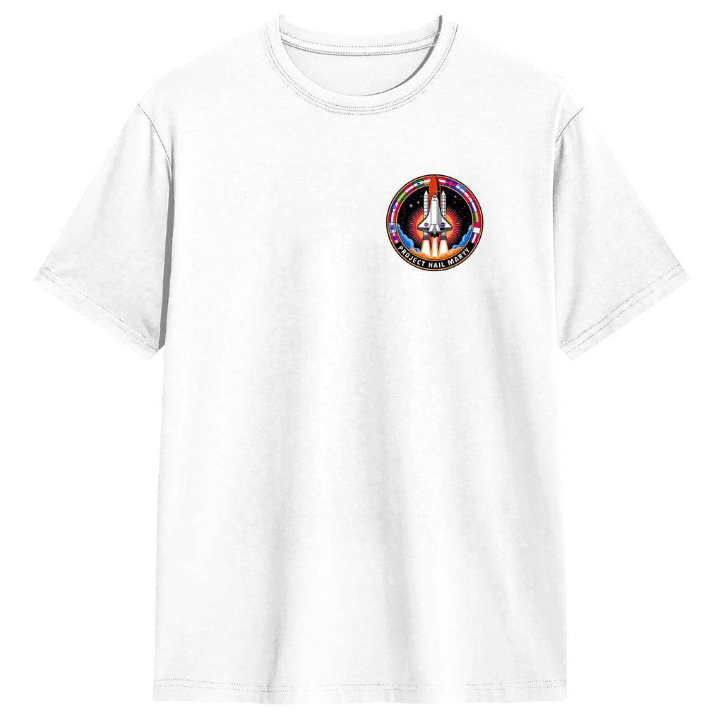 Unisexs TShirt Project Hail Mary Movie Logo Funny 100 Cotton Tees Short Sleeve T Shirt Crewneck Tops Plus Size