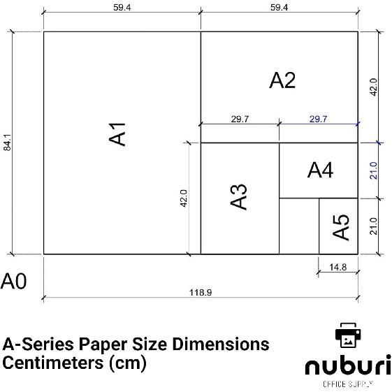 Nuburi - A5 Size Premium Printer Paper - Blank Sheets - No Holes - Smooth Bright White - 80 gsm / 21 lb. (200 Sheets)
