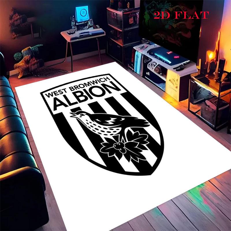 West Brom Poster Carpet Rug for Living Room Bedroom Home Sofa Decoration,Kids Play Nonslip Floor Mat