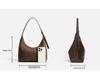 Women's Large Capacity Frosted Retro Shoulder & Crossbody Bucket Bag - Versatile for Autumn/Winter 2024