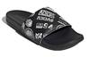 Adidas Adilette Comfort Slide 'All Over Logos - Black' FZ1750