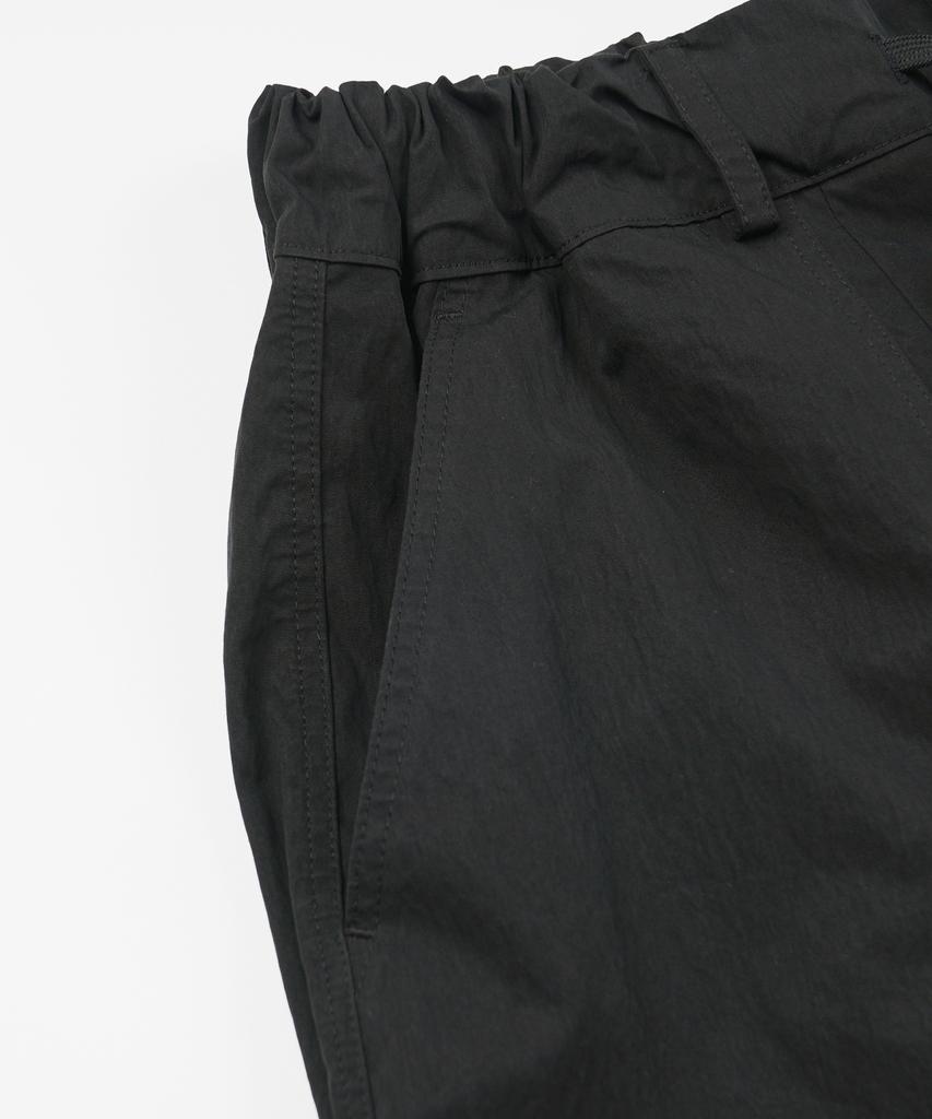 FRIZMWORKS Fold Fatigue Wide Pants _ Black