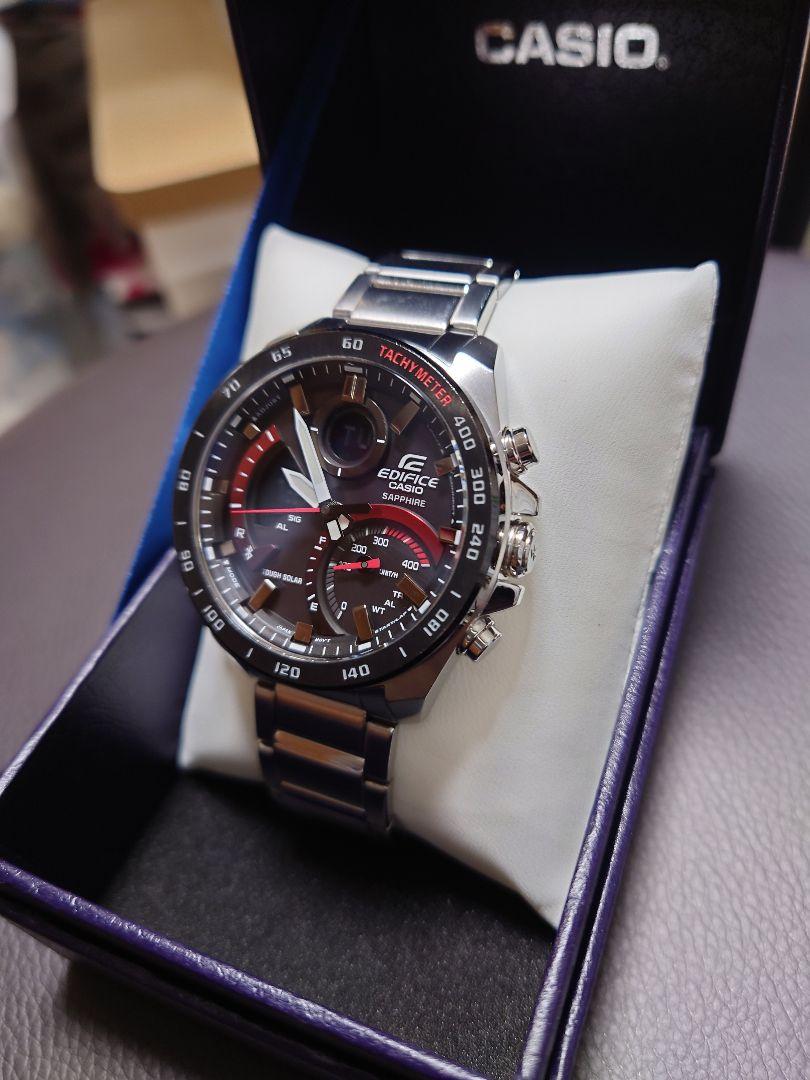 

[Б/У] EDIFICE ECB-900YDB-1AJF Красный