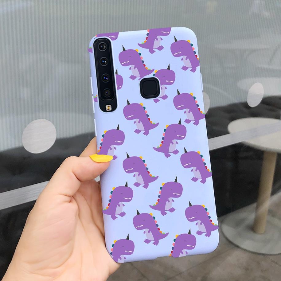 Für Samsung Galaxy A9 2018 A9s Hülle Mode Leopard Blume Handyhülle Für Samsung A9 2018 SM-A920F/DS Weiches Silikon Funda Coque