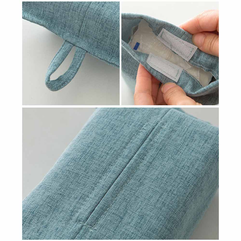 Solid Color Napkin Tissue Box Creative Tissue Box Portable Hanging Paper Tower Holder Organizer Soft Paper Napkin Case Supplies