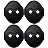 YESprime Door Lock Cover, Door Striker, Door Stabilizer, Striker, Stabilizer, Silent, Noise Isolation, Vibration, Universal for Honda 4 Pcs