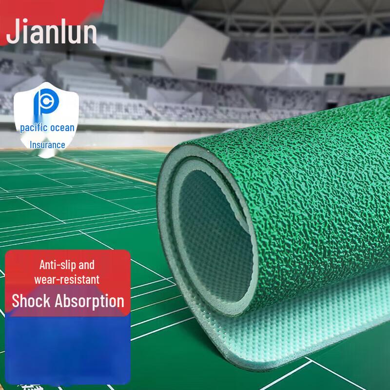 JEEANLEAN Indoor PVC Badminton Court Mat