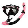 Anti-fog snorkeling set tempered glass diving goggles