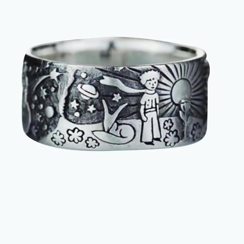 

Vintage Ring Men Women Ring for Couples Emo Grunge Zircon Party Gifts Men s Trendy Minimalist Ring Fairy Tale Wholesale 6