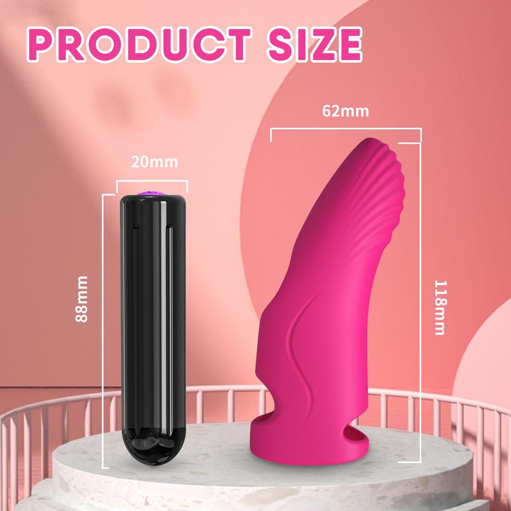 Prstová penetrace Vagina Vibrátor Klitoris Stimulátor Masážní přístroj Dildo Vibrátor Masturbační pomůcka Ženy Vibrace Sexuální hračky 18