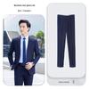 Teluoman Unisex Long Sleeve Business Suit Set