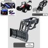 Remote Control Alloy Tractor Sliding Toy For 4-6 Years Old Boys