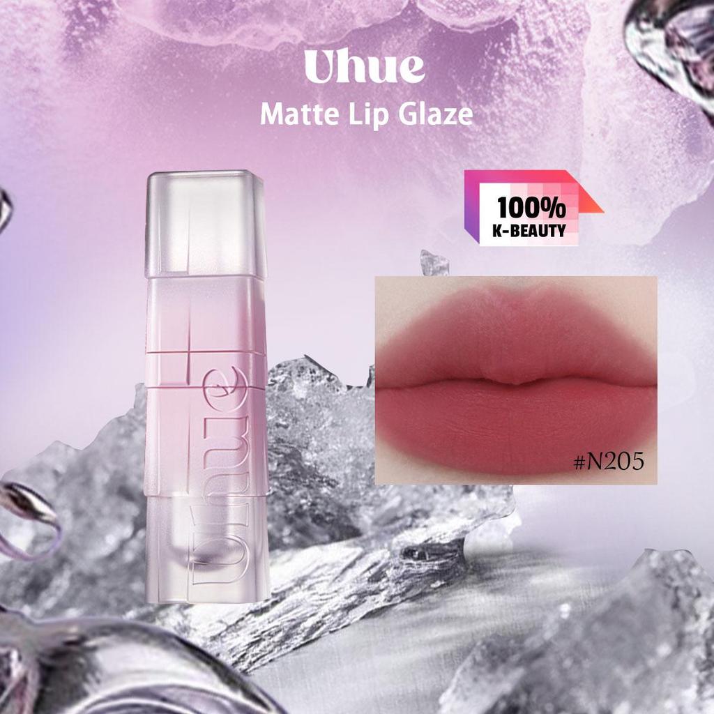 Uhue Matte Lip Glaze  3ml/0.1 fl.oz (6Color options)