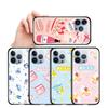 Tempered Glass Phone Case For Samsung A06 A12 A16 A22 A32 A34 A53 A56 S20FE S23 S25 iPhone 11 12 13 14 15 16 17 Soft Edge Shockproof Smooth Shell